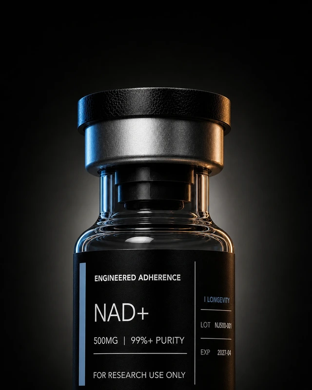 NAD+ research vial